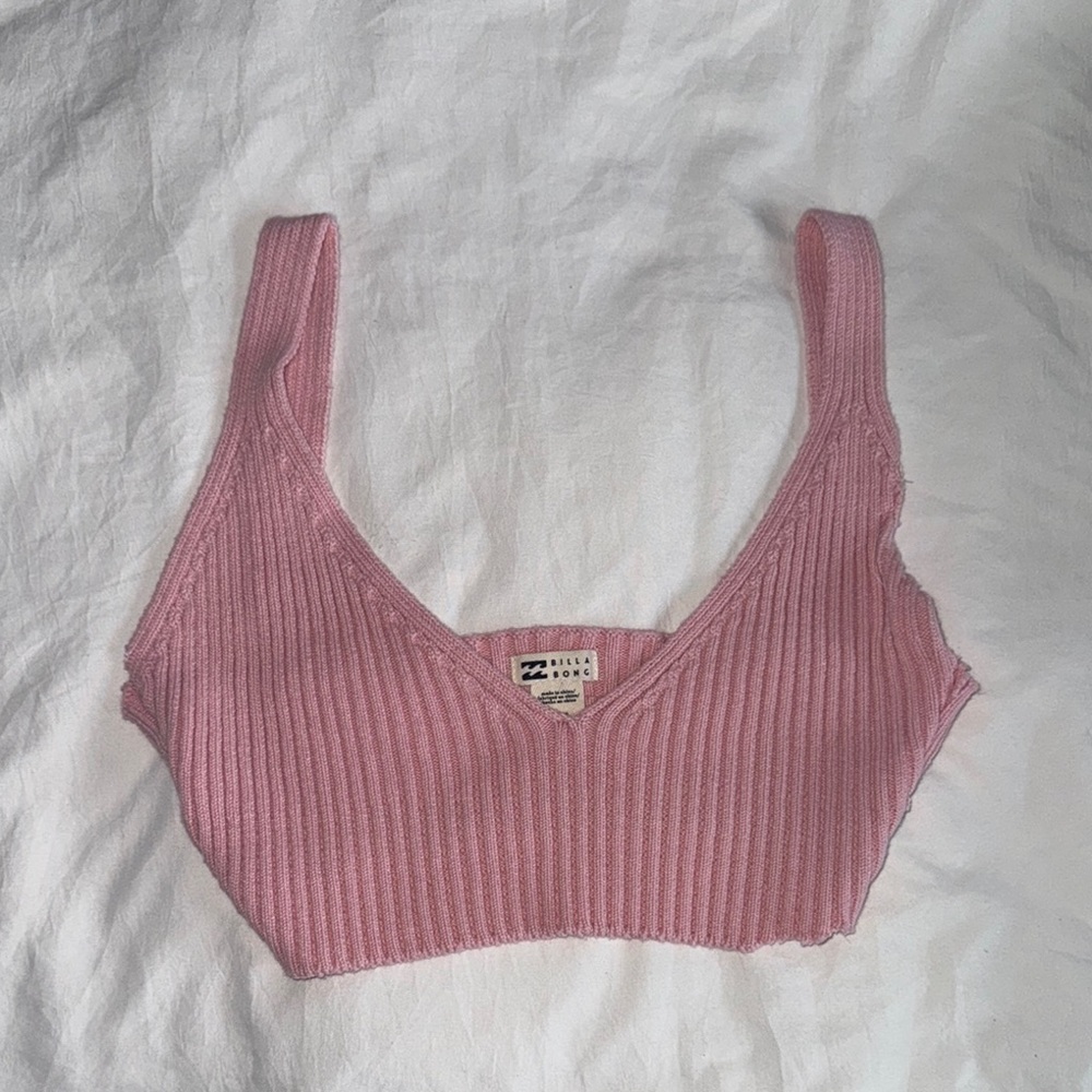Billa Bong Tiny Pink crop top